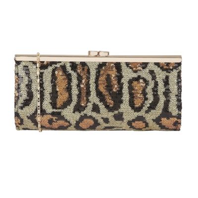 Leopard 'Spinale' matching clutch bags